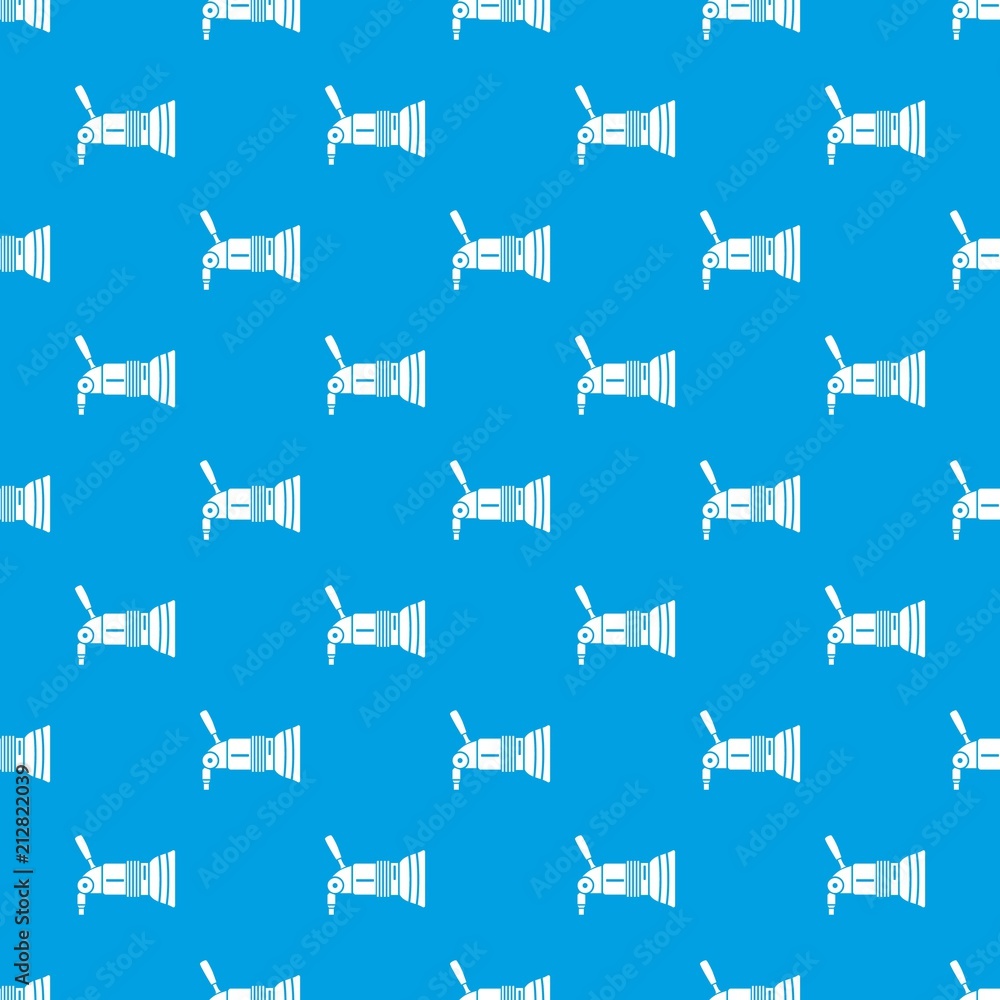 Poster professional studio light pattern vector seamless blue repeat for any use
