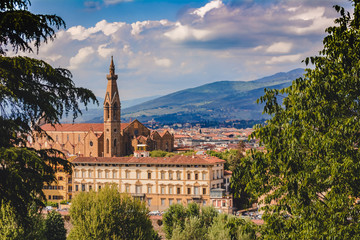 Fototapeta premium Cityscape in Florence, Italy