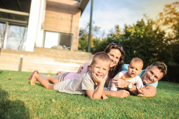 Happy family-time
