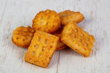 Delicious and soft waffles