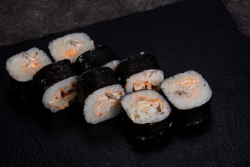 Japanese roll with prawn