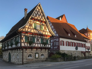 Cityscape of Gaildorf, Germany