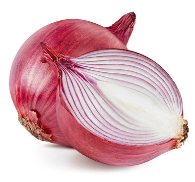 onion Isolated on white