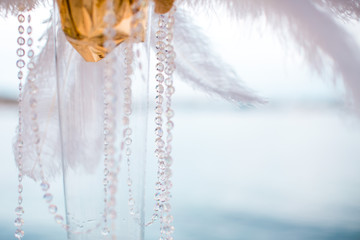 Soirée à la plage sur le thème de Gatsby 