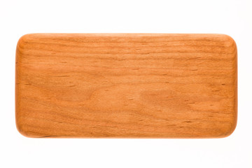 Handmade cherry wood rectangular wooden pallet, cherry wood texture