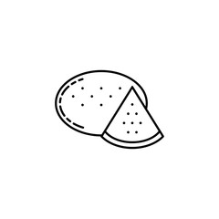 melon dusk style icon. Element of fruits and vegetables icon for mobile concept and web apps. Dusk style melon icon can be used for web and mobile