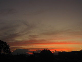 atardecer
