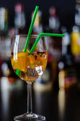 fresh and refreshing cocktails based on gin, a distinctive herbal flavor