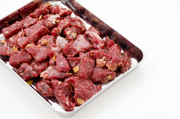 牛肩ロース サイコロ味付け肉