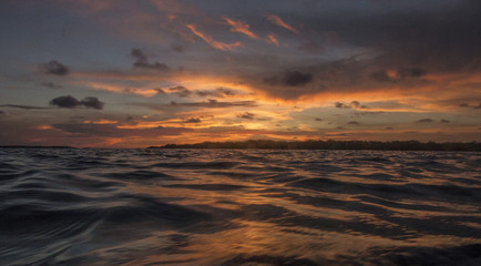 Atardecer del rosario