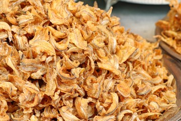 Fish crispy at street food