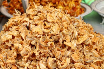 Fish crispy at street food