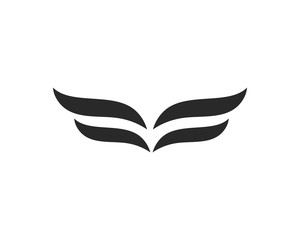 Black wing logo