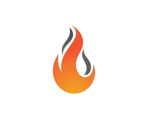 Fire flame Logo Template