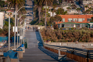 Fototapeta na wymiar Ocean Beach San Diego