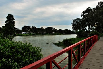 Beautiful scenic park in central Florida