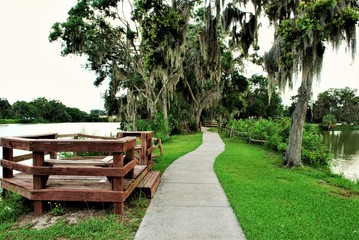 Beautiful scenic park in central Florida