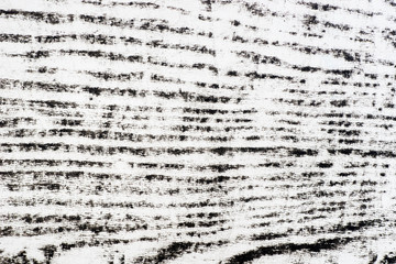 Fototapeta premium black wood texture pattern crayon drawing on white background