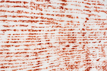 brown wood texture pattern crayon drawing on white background