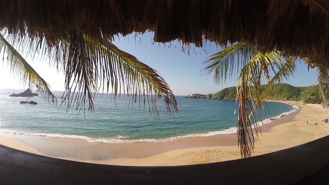 Sunny day at the beach - summer vacations