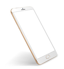 Smartphone mockup transparent screen