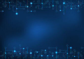 Blue abstract background