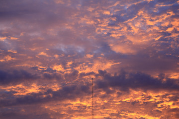 Amazing cloudscape on the sky.