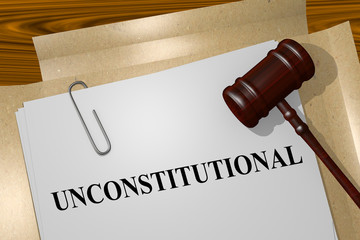 UNCONSTITUTIONAL - legal concept