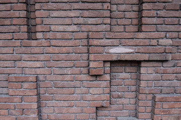 Texture of a wall in the city. World. Perfect wallpaper background. No people.