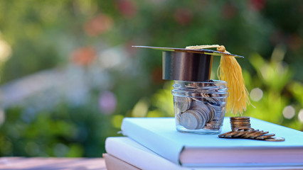 Finance for scholarship and education. Investment in education concept.