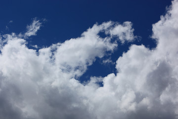 Wolkenhimmel, Cumulus, Haufenwolken
