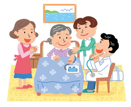 訪問診療　在宅医療　高齢者
