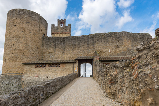 Castle of Staggia, Tuscany, Italy