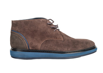 Brown suede shoes