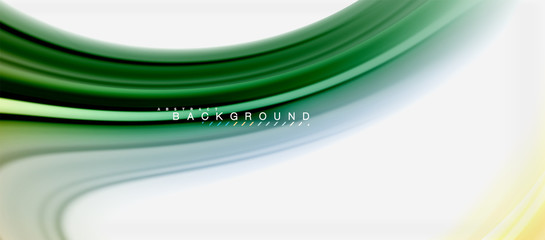 Rainbow fluid colors abstract background twisted liquid design, colorful marble or plastic wavy texture backdrop, multicolored template for business or technology presentation or web brochure cover