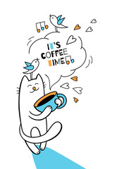 It is coffee time