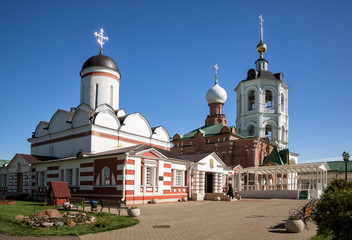 Fototapeta na wymiar Architectural ensemble of the Nikolo-Peshnoshsky Monastery