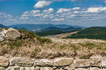 View from the castle Sebes