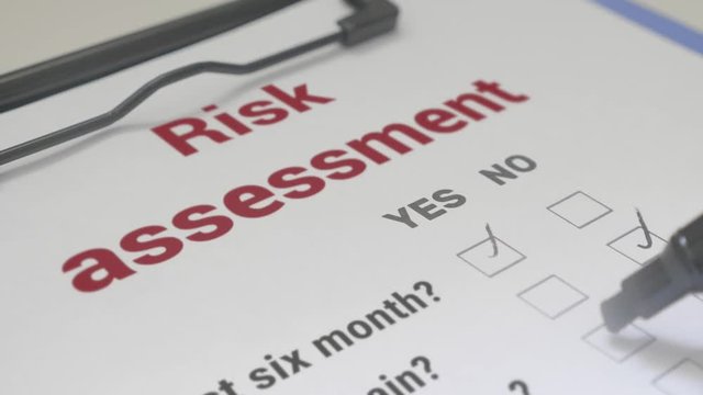 Risk assessment questionnaire