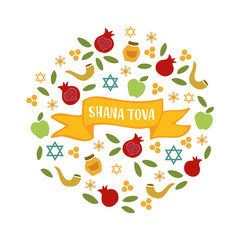 Obraz premium Shana Tova
