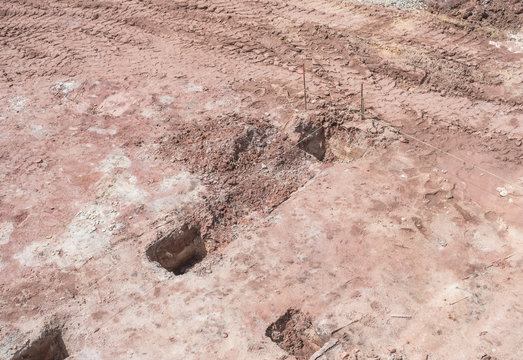 Fundamente ausheben