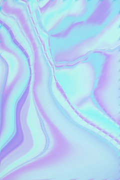 Holographic Turquoise Pink Gradient Neon Background. Wallpaper