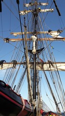 Obraz premium 2017-09 Segeln auf der Roald