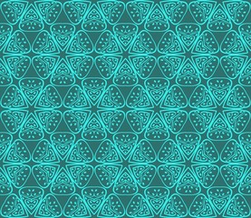 Original geometric pattern. Seamless vector illustration. For scrapbooking, template, fashion, design