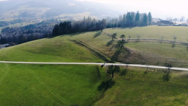 Landscape of Steyr (beautiful austrian city)
aerial view of the fields and woods in this area.
This vid was shot in autumn 2018 with my DJI Mavic Air.