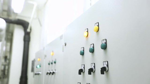 control panel of engineering communication systems