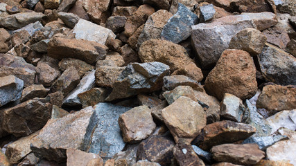 Many stones. Background