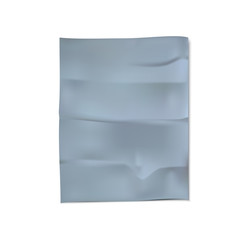 Crumpled fabric vector