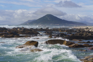 Portuguese coast of the Atlantic ocean