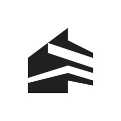Building logo, illustration, vector